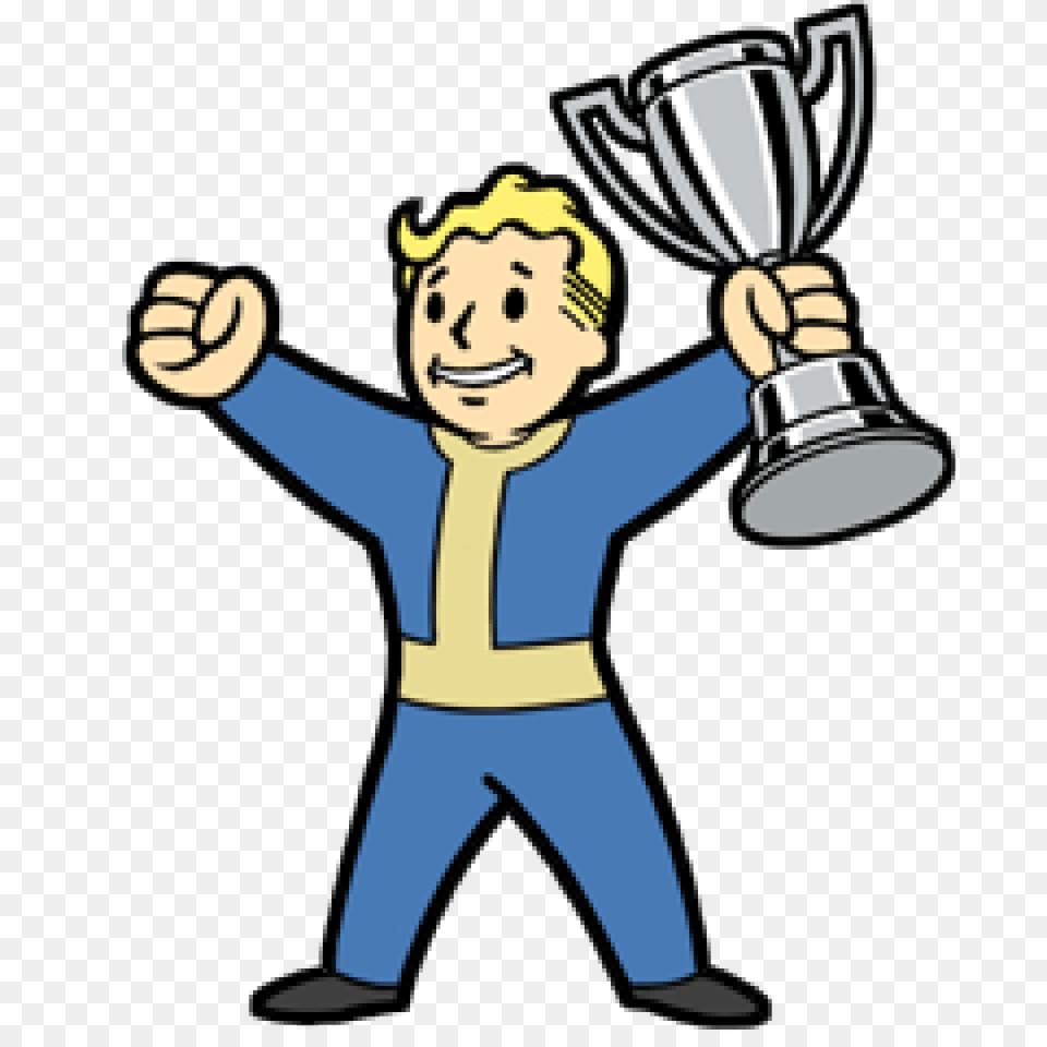 Platinum Trophy Clipart Fallout Platinum Trophy, Baby, Person, Face, Head Png