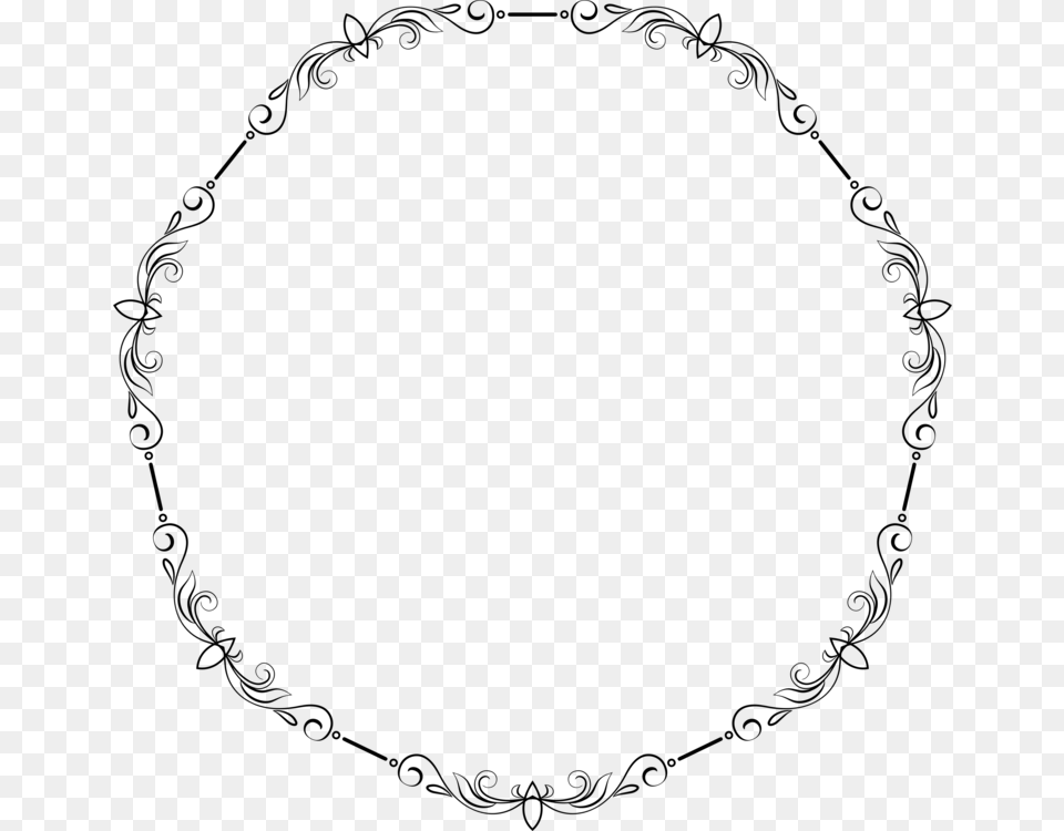 Platinumchainjewellery Circle, Gray Free Png Download