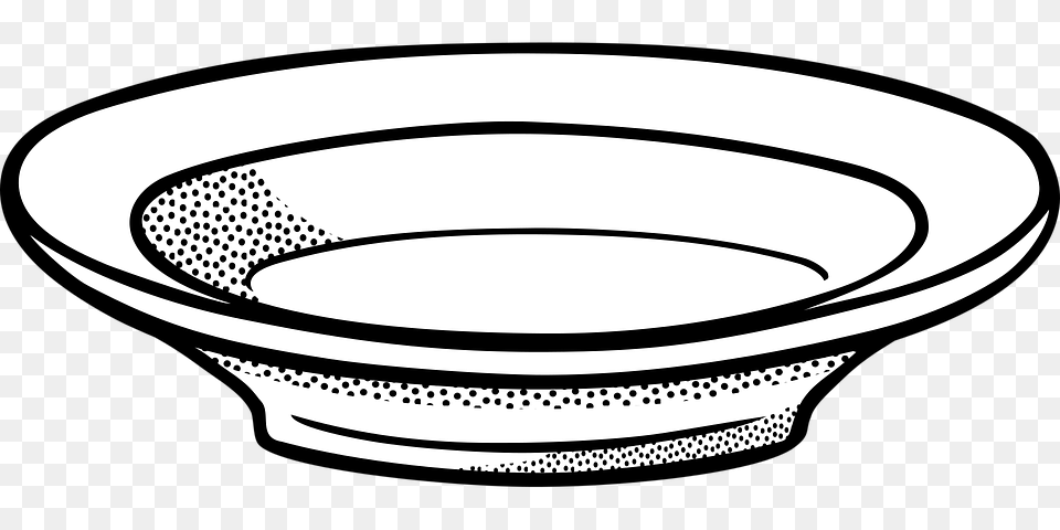 Plato Dibujo Image, Bowl, Soup Bowl, Drain, Hot Tub Free Png