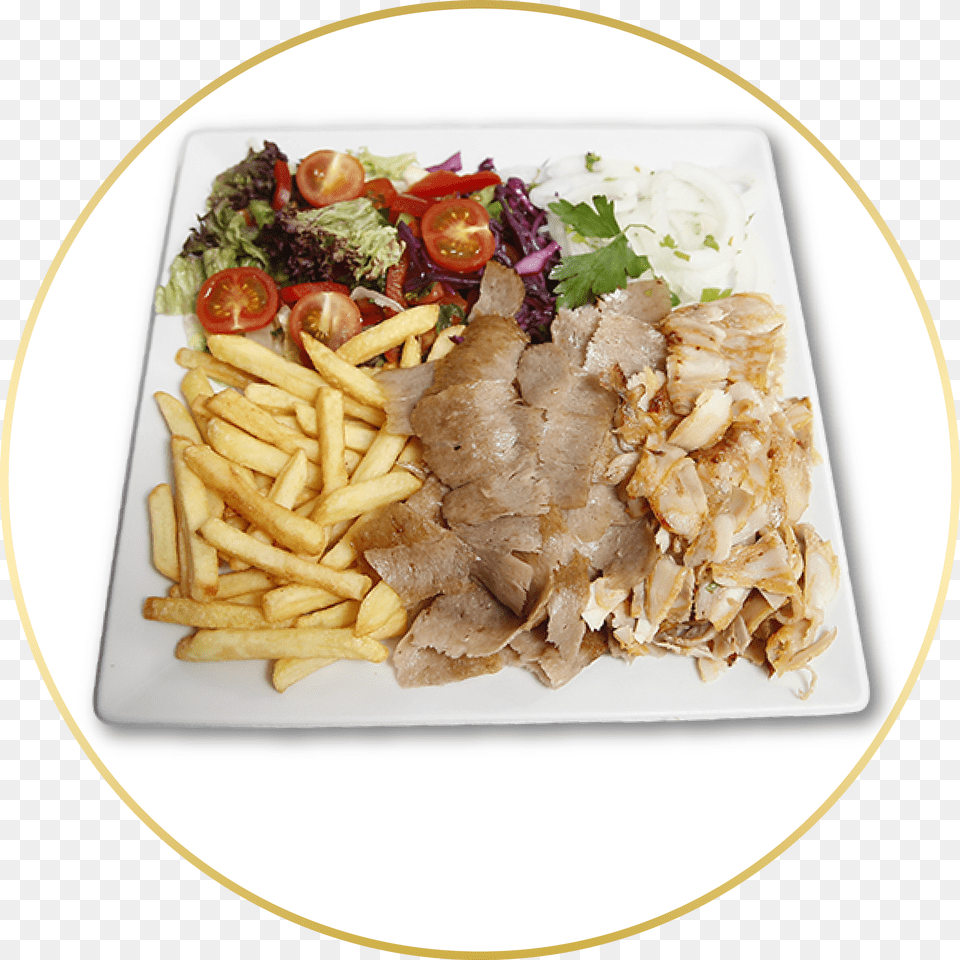Plato Kebab Doble Plato Kebap, Dish, Food, Food Presentation, Lunch Free Png Download