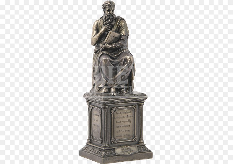 Plato Statue, Adult, Male, Man, Person Png Image
