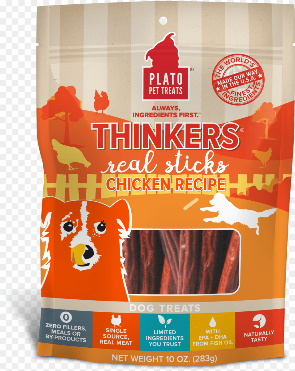 Plato Thinkers Chicken 18 Oz, Advertisement, Poster, Fowl, Poultry Free Transparent Png