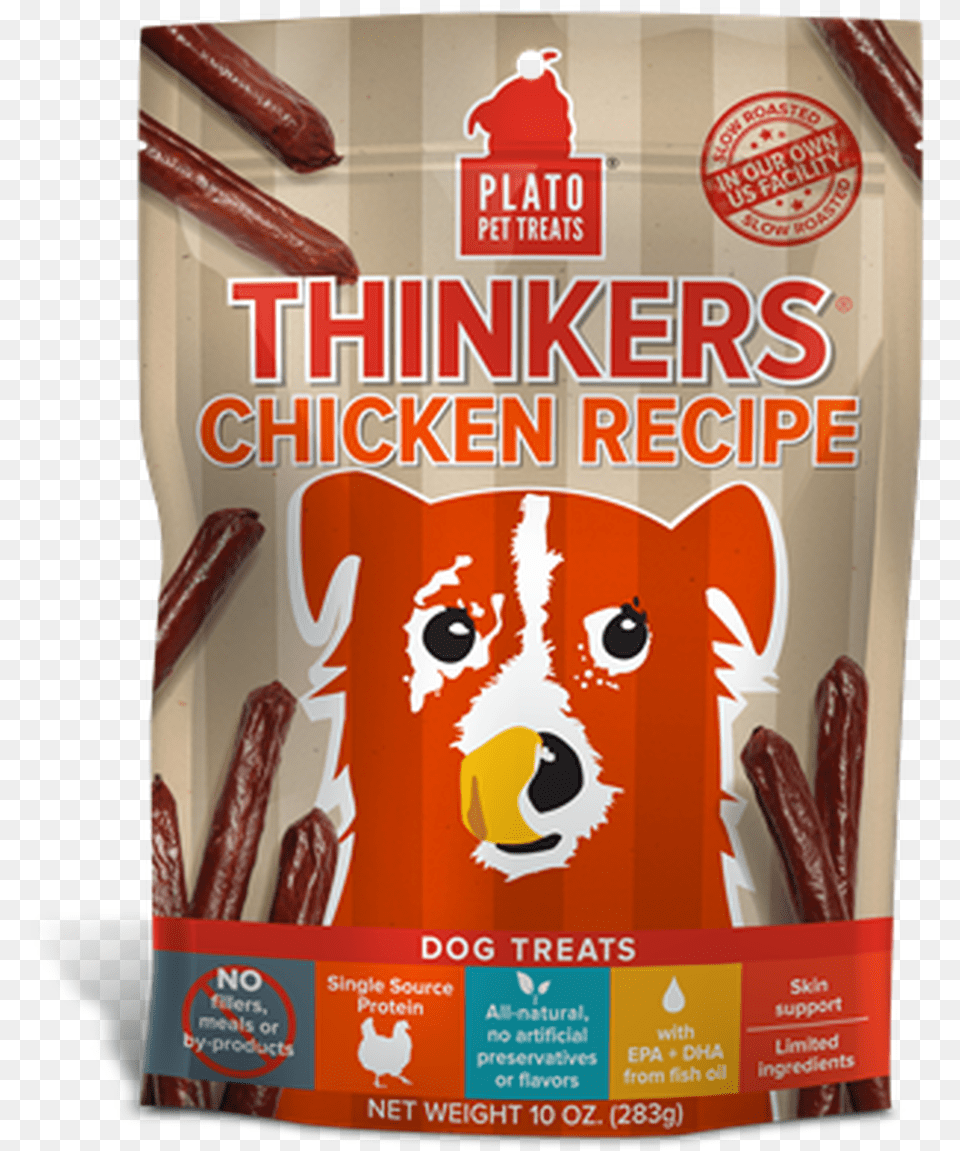 Plato Thinkers Sngl Chicken 48 Ct, Advertisement, Poster, Food, Hot Dog Free Transparent Png