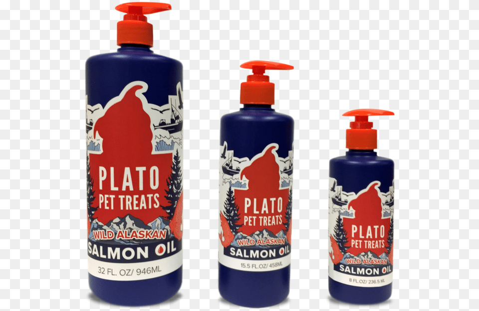 Plato Wild Alaskan Salmon Oil, Bottle, Shaker Free Png Download