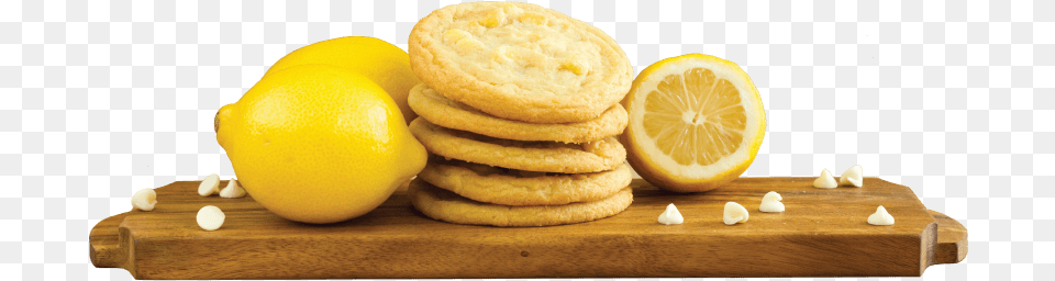 Platter With Lemon Lemon Cookies And Scattered White Sandwich Cookies, Citrus Fruit, Produce, Food, Fruit Free Transparent Png