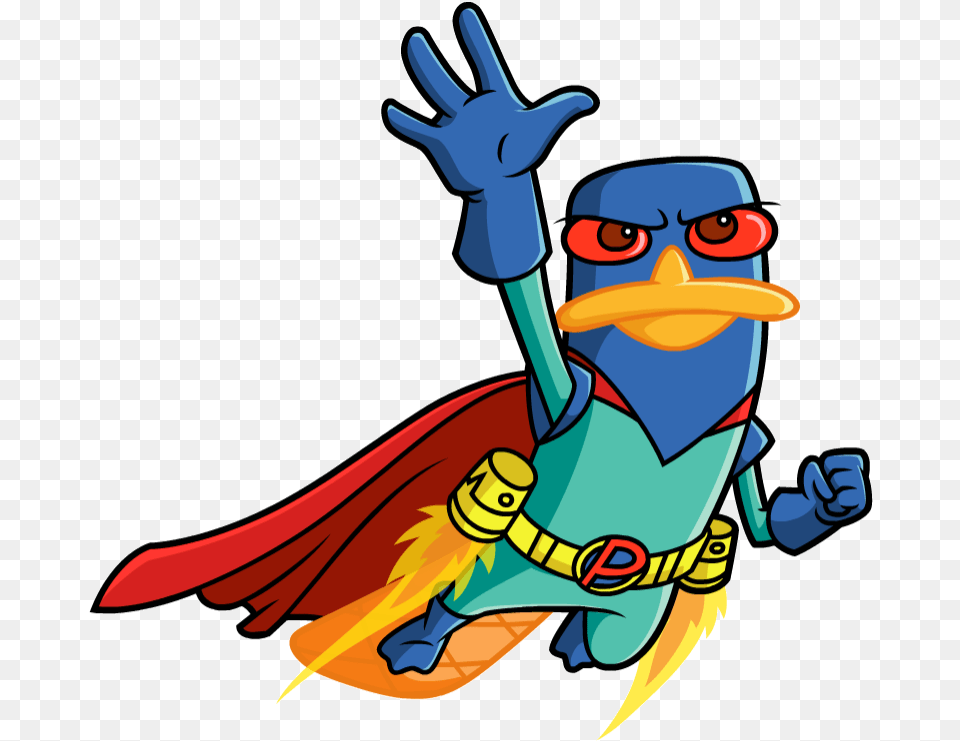 Platypus Clipart Phineas And Ferb Mission Marvel Perry, Person, Cartoon, Face, Head Free Transparent Png