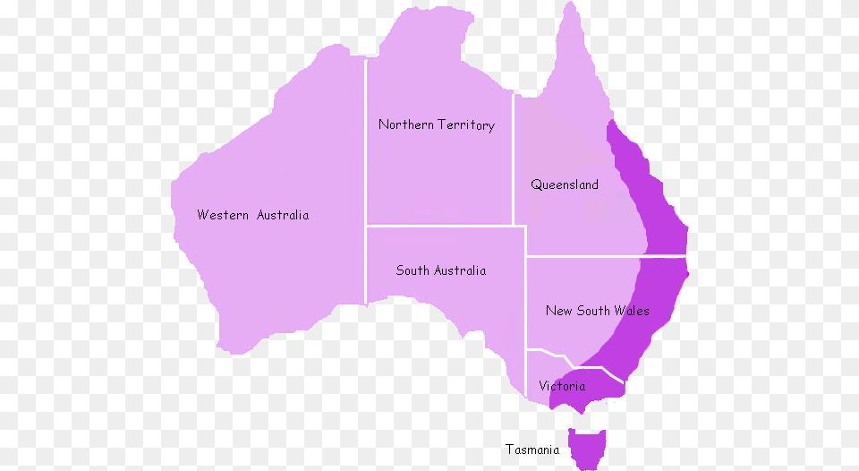 Platypus Distribution Tasmanian Tiger Habitat Map, Chart, Plot, Atlas, Diagram Png