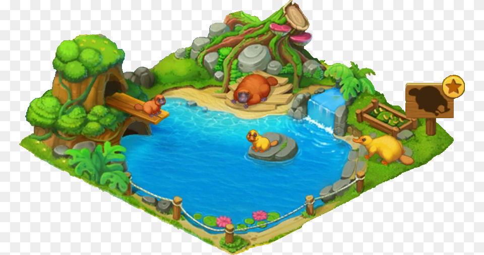 Platypus Enclosure Platypus, Food, Birthday Cake, Cake, Cream Free Transparent Png