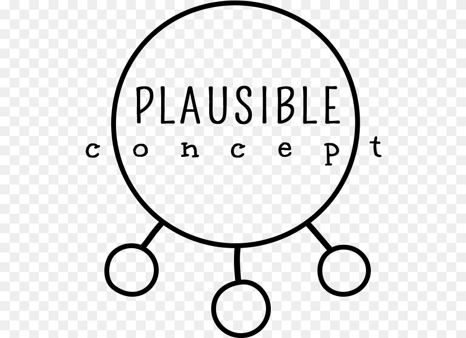 Plausible Concept Logo Black, Cutlery, Sword, Weapon, Fork Free Png Download