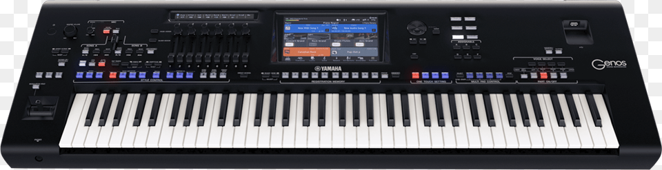 Play And Work Out The Arrangement Then Capture It Yamaha Keyboards Genos 76 Note Workstation Keyboard, Musical Instrument, Piano Free Png