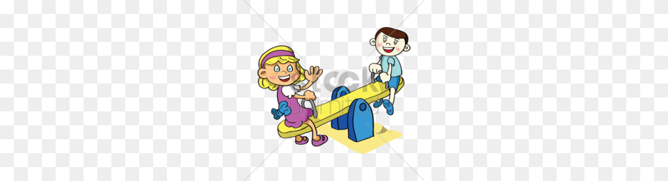 Play Area Clipart, Seesaw, Toy, Baby, Person Free Png Download