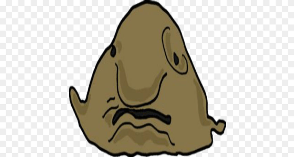 Play Blobtack Brown Blobfish, Clothing, Hat, Bag, Ammunition Free Png