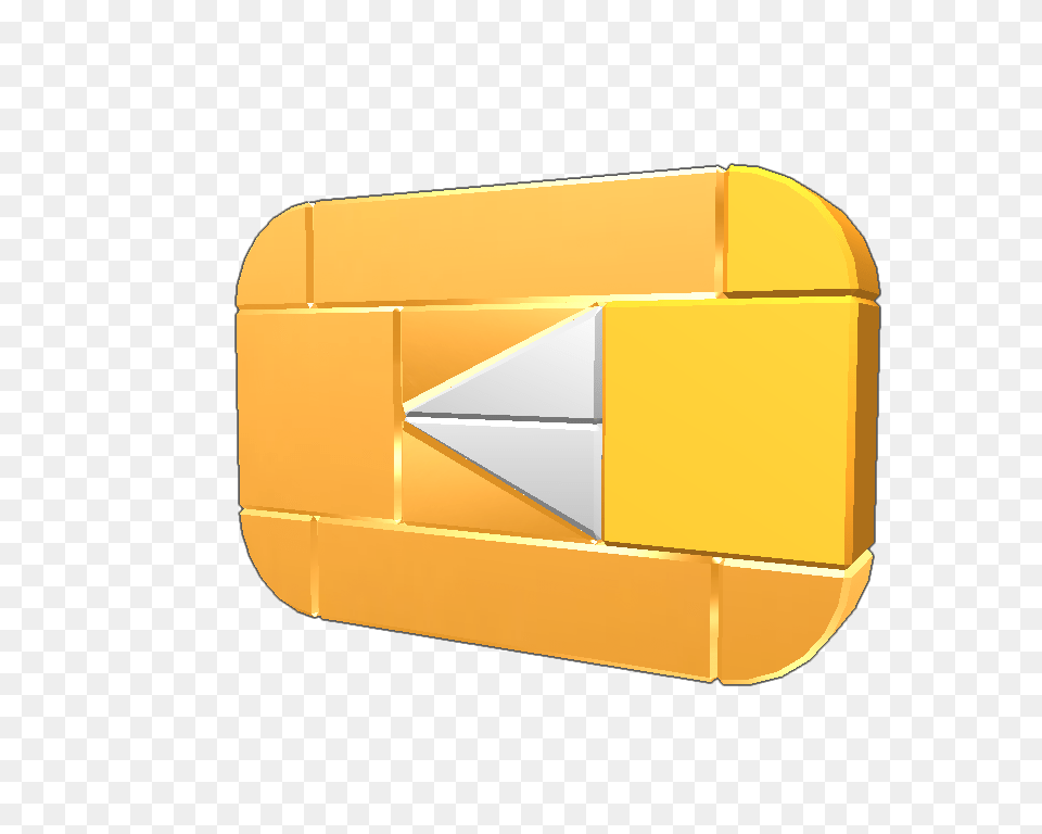 Play Button Gold Play Button Metal, Mailbox Free Transparent Png