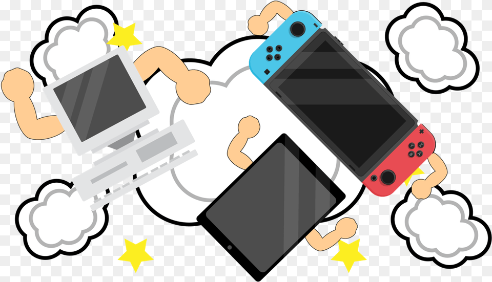 Play Clipart Electronic Game Illustration, Computer, Electronics, Pc, Phone Free Transparent Png