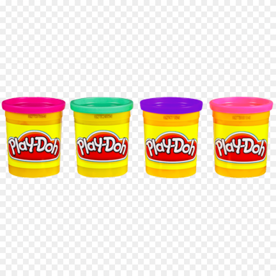 Play Doh 4 Pack Hasbro Playdoh 4 Pack Assorted Colors, Cup, Disposable Cup, Food Png Image