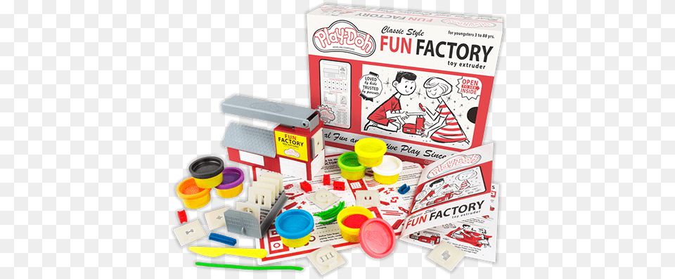 Play Doh Classic Style Fun Factory Play Doh Retro Fun Factory, Baby, Person, Face, Head Free Png Download