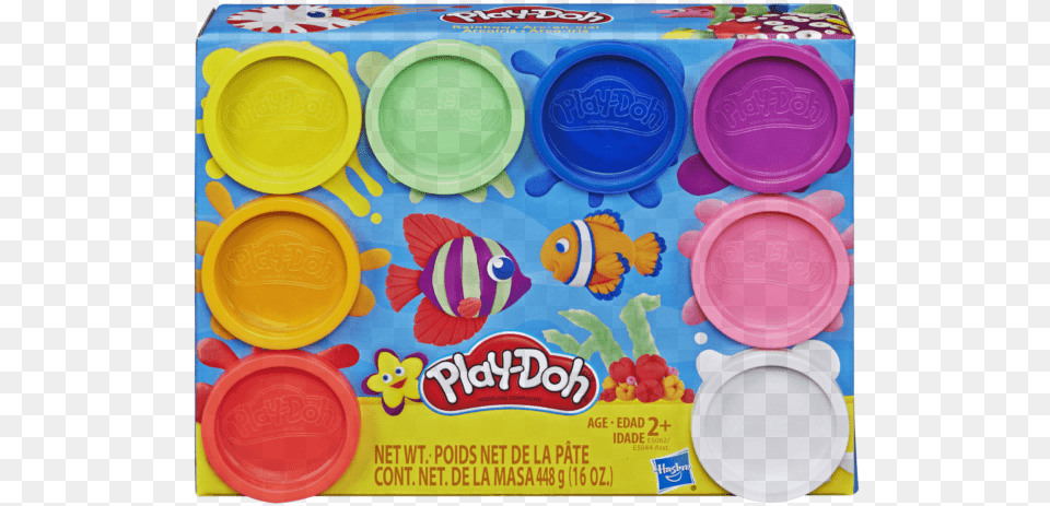 Play Doh Rainbow 8 Pack, Animal, Fish, Sea Life, Plate Free Png