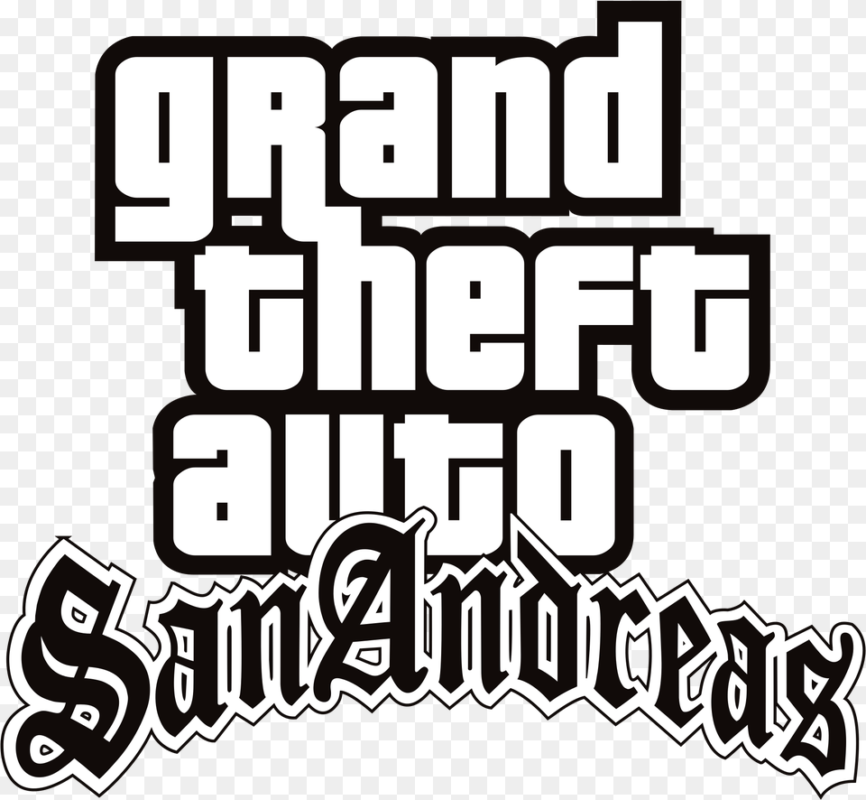 Play Grand Theft Auto San Andreas 1 Download Grand Theft San Andreas, Sticker, Scoreboard, Text, People Free Png