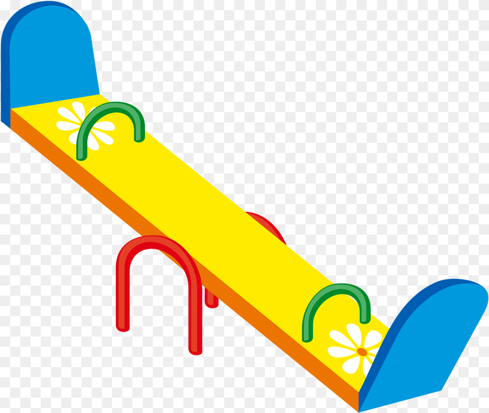 Play Ground Icon Slide On A Park Clipart, Toy, Seesaw, Device, Grass Free Png Download
