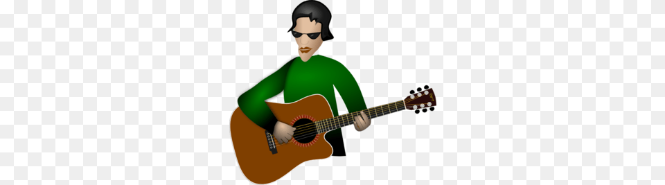 Play Guitar Clip Art, Musical Instrument, Person, Performer, Guitarist Free Png Download