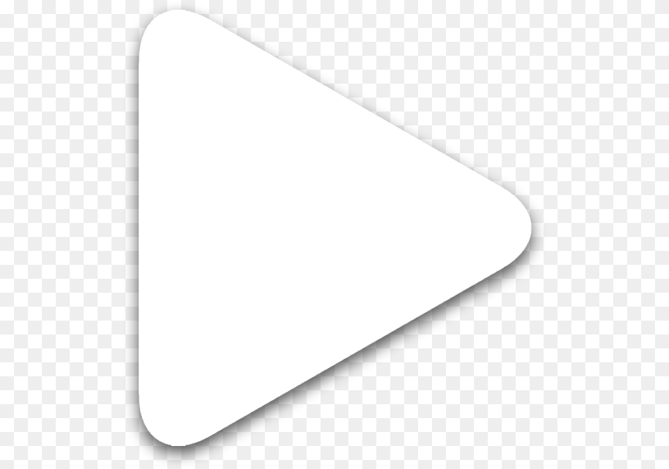 Play Icon White, Triangle, White Board Png