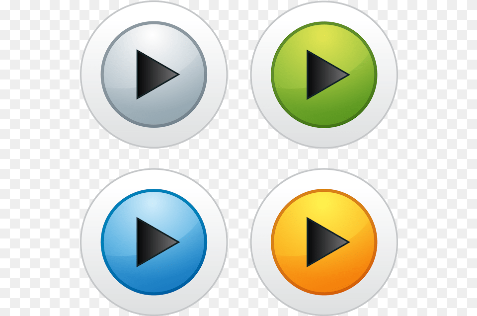 Play Icons Buttons Downloadsvg Eps Circle, Triangle Free Png