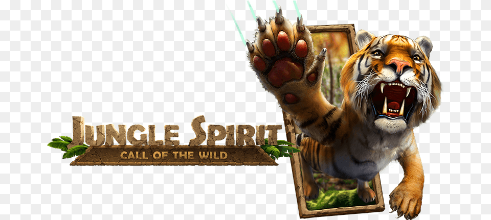 Play Jungle Spirit Netent Jungle Spirit, Animal, Mammal, Tiger, Wildlife Free Transparent Png