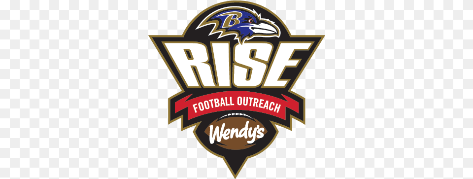 Play Like A Raven Football Clinic In Baltimore Ravens, Logo, Symbol, Badge, Dynamite Png Image