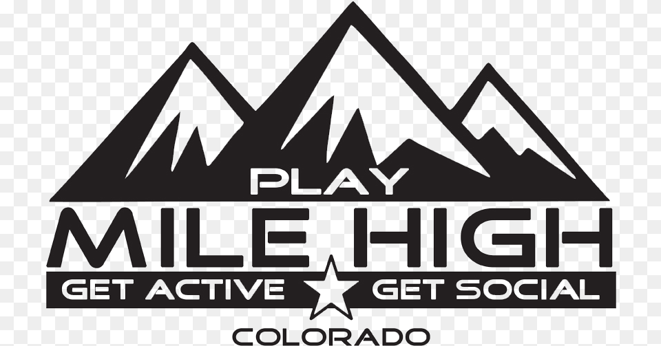 Play Mile High, Logo, Scoreboard, Triangle Free Png Download