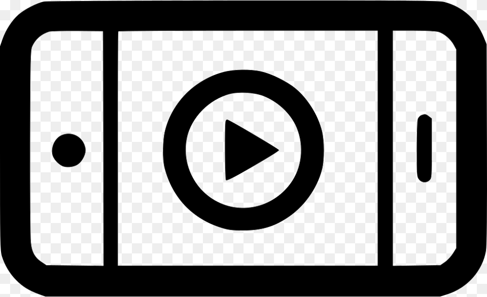 Play Movie Avi Mp Youtube Delete Icon Electronics, Mobile Phone, Phone, Hockey Free Png Download