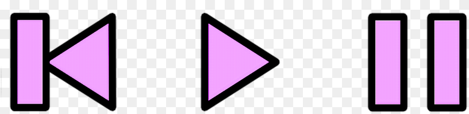 Play Playbutton Button Pink Video Jdmanuel, Purple, Weapon, Triangle Free Transparent Png
