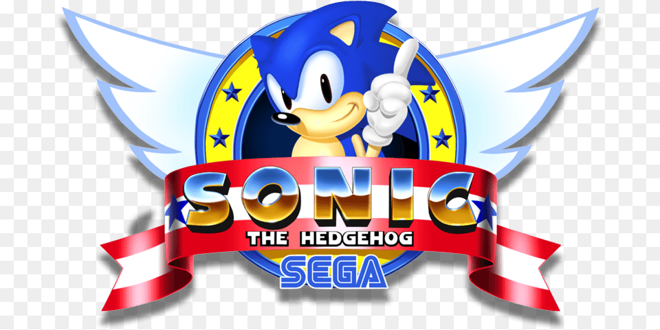 Play Sonic The Hedgehog On Pc Sonic The Hedgehog Logo, Animal, Fish, Sea Life, Shark Free Png