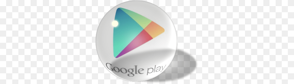 Play Store Icon Icons Library Circle Play Store Icon, Sphere, Triangle, Disk Free Png Download
