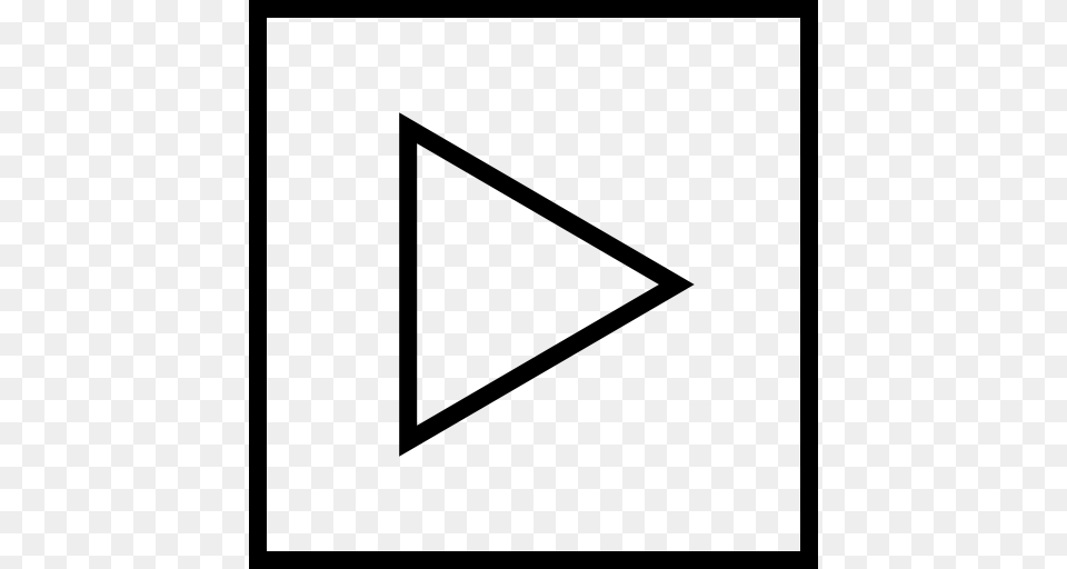 Play Video Icon, Triangle, Weapon Free Png