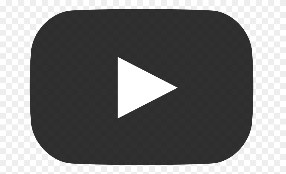Play Youtube Grey Button, Triangle Free Png Download