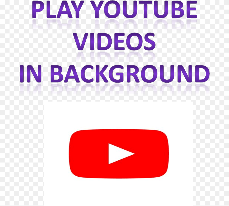 Play Youtube In Background Using Android App Social Media Explained, First Aid, Text Free Png Download