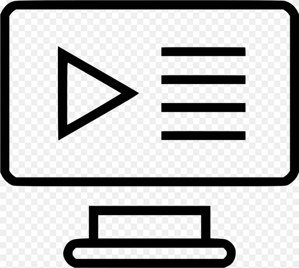 Play Youtube Video Player Youtuber Computer Screen Icon, Sign, Symbol Free Transparent Png