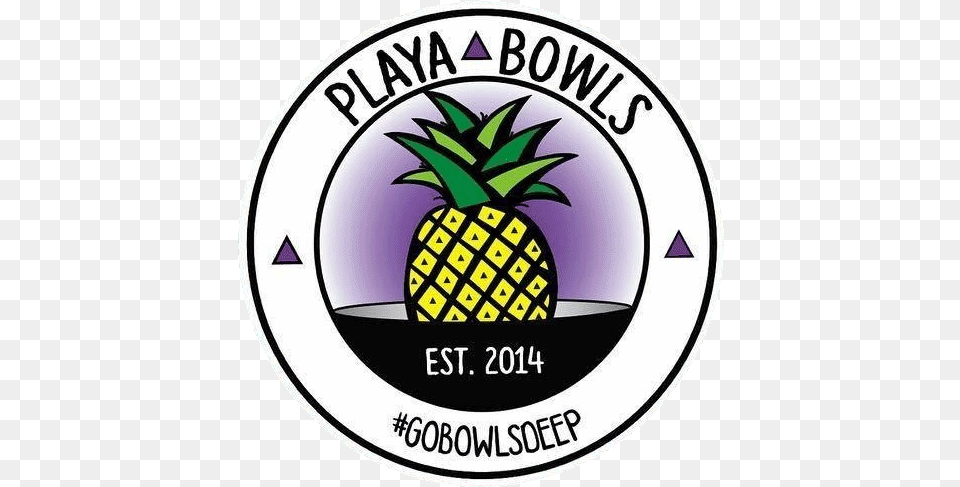 Playa Bowls Franklin Lakes Nj, Food, Fruit, Pineapple, Plant Free Png Download