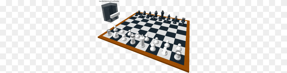 Playable Chess Board With Pieces Roblox Chess, Game Free Png Download
