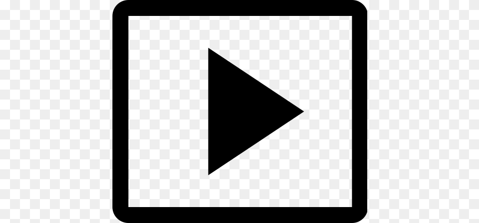 Playback Video Youtube Icon And Vector For, Gray Png Image