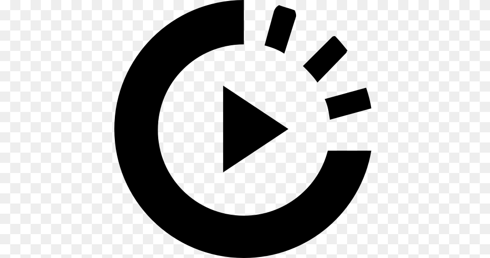 Playback Video Youtube Icon With And Vector Format For Gray Free Png