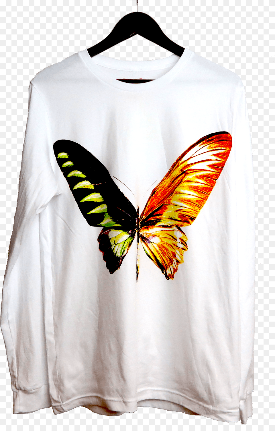 Playboi Carti Butterfly, Clothing, Long Sleeve, Sleeve, T-shirt Png Image