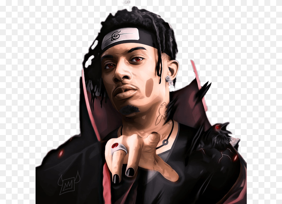 Playboicarti Playboi Carti Cashcarti Playboy Black King Jediah Playboi Carti, Portrait, Face, Head, Photography Png Image