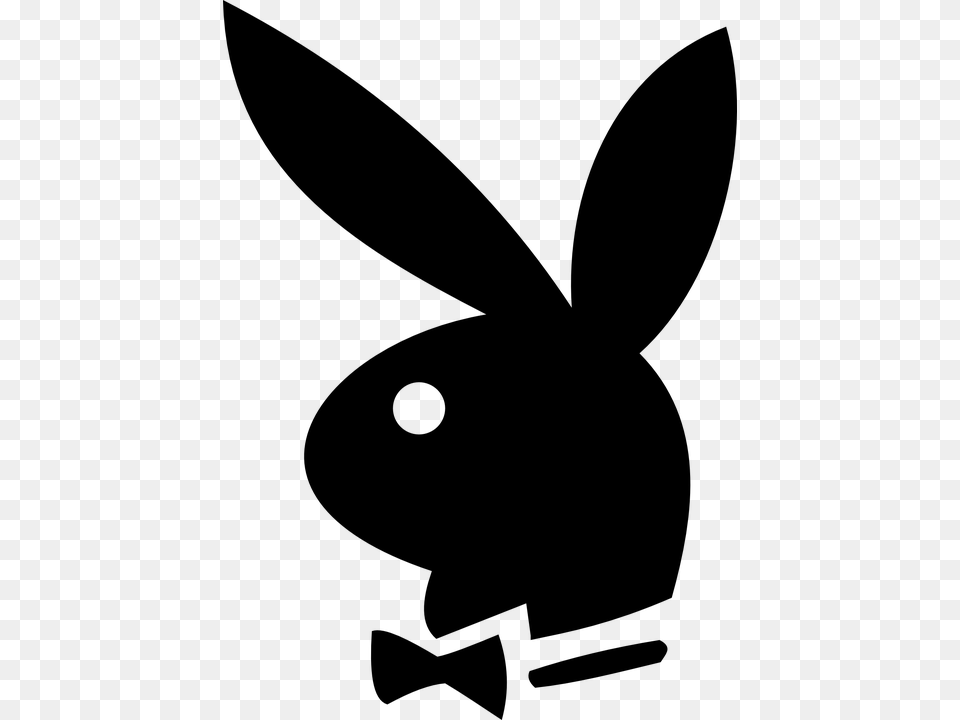 Playboy Bunny Logo Club Menquots Club Magazine Playboy Logo, Gray Png