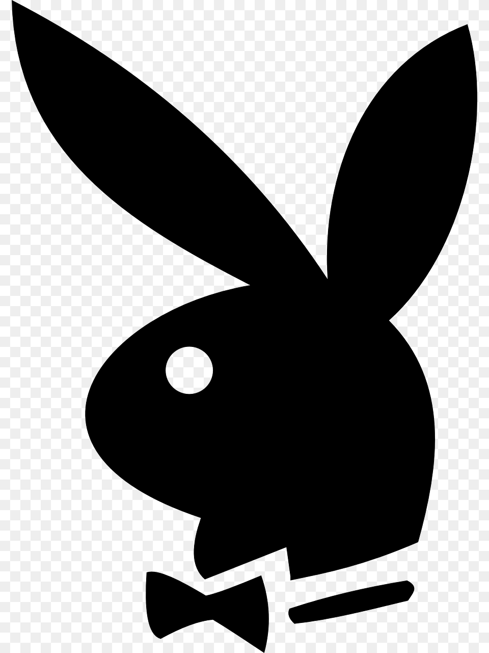 Playboy Bunny Logo Club Mens Club Magazine Easter Craft, Gray Free Png
