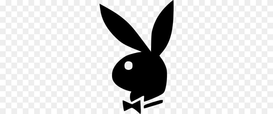 Playboy Bunny Tattoo Outline Of Everything Tattoos, Gray Free Transparent Png