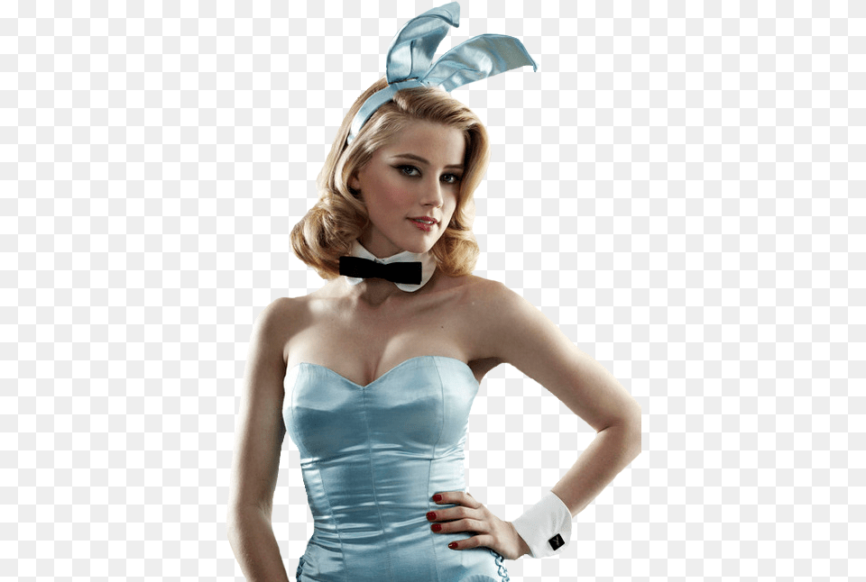 Playboy Club Amber Heard, Accessories, Tie, Person, Formal Wear Free Png Download