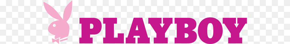 Playboy Playboy Logo In Pink, Animal, Mammal, Rabbit, Purple Png Image