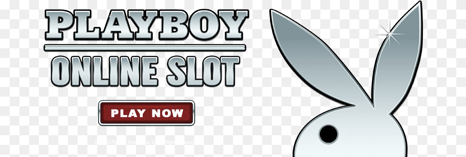 Playboy Pokies Game Get A Hot Casino Bonus Online Nz Playboy Logo Metal, Animal, Mammal, Rabbit Free Png Download