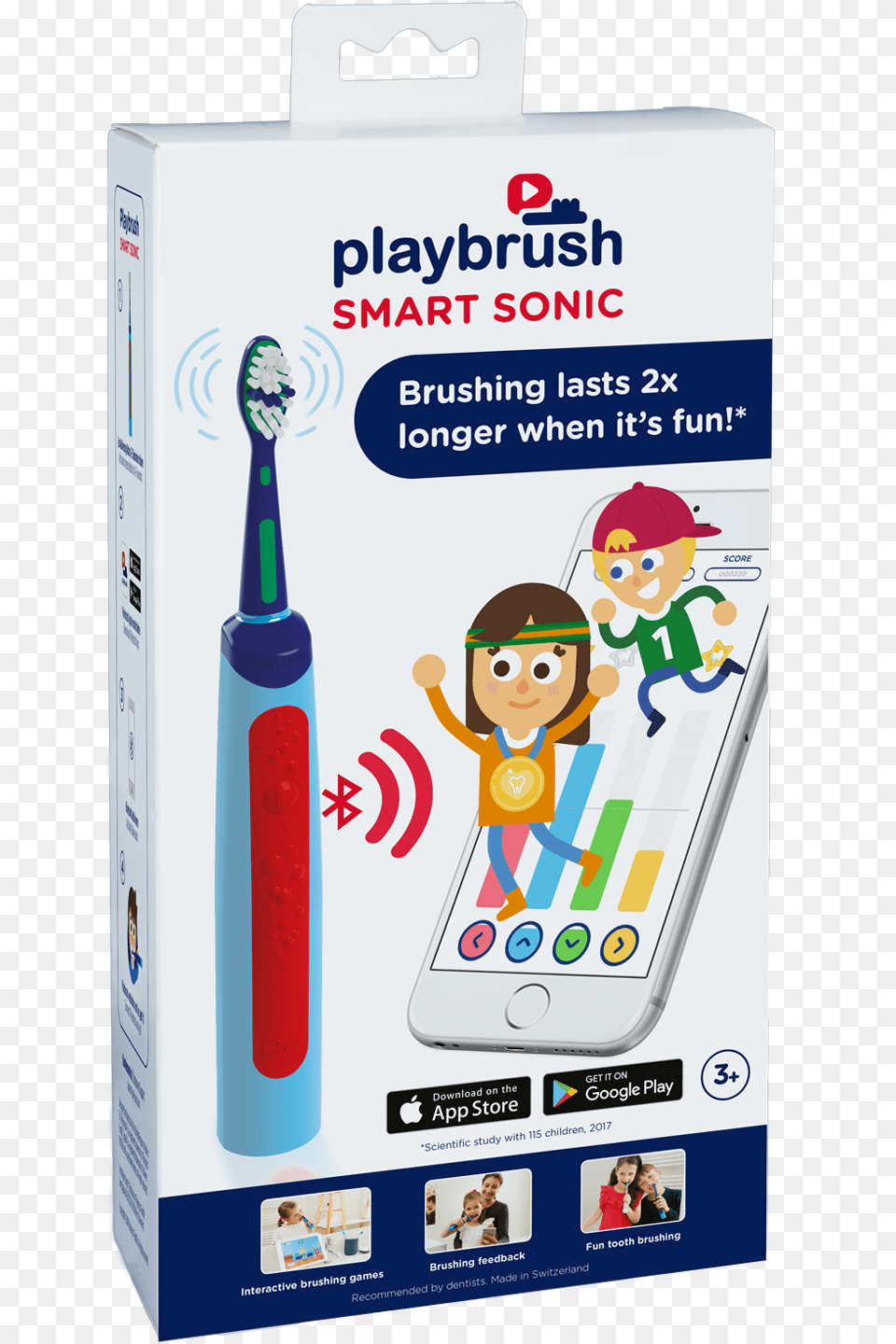 Playbrush Smart Sonic Bluetooth Electric Toothbrush Knuckles Logo, Brush, Device, Tool, Baby Png Image